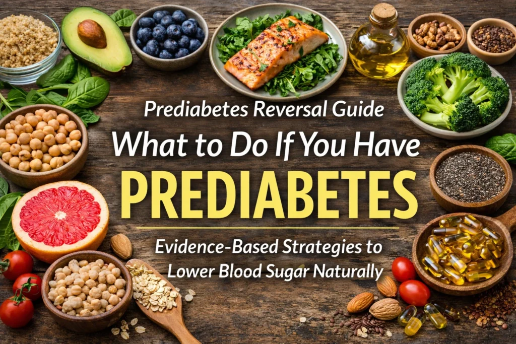 What to Do If You Have Prediabetes