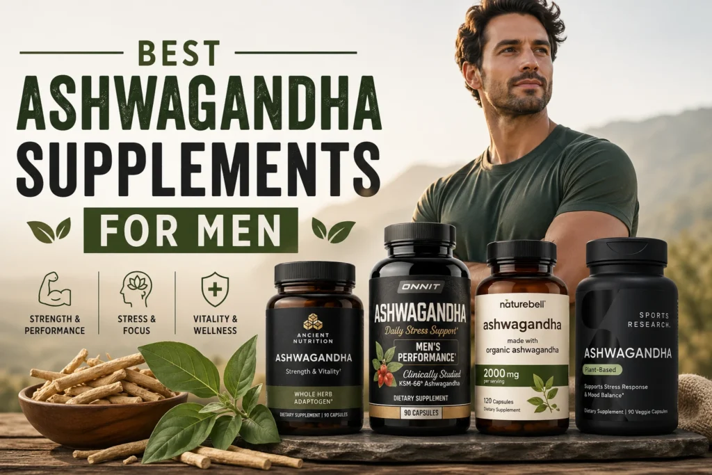 Best Ashwagandha Supplements for Men