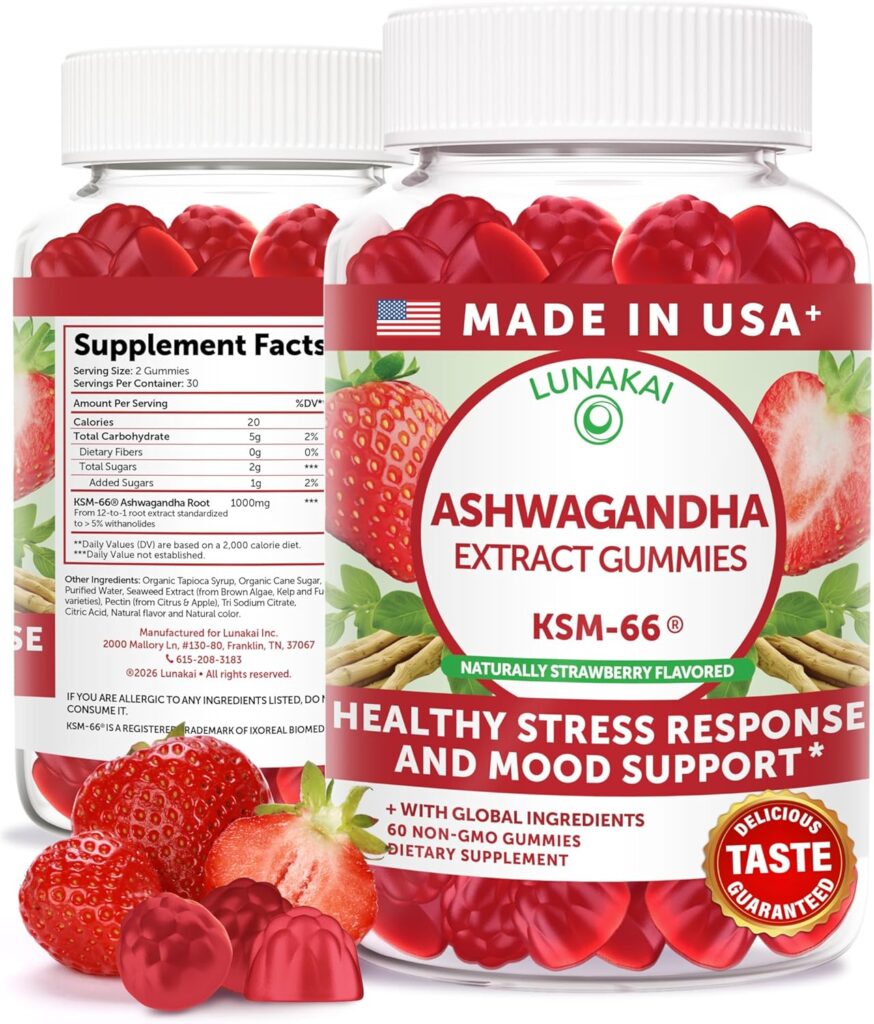 Lunakai USA Made KSM-66 Ashwagandha
