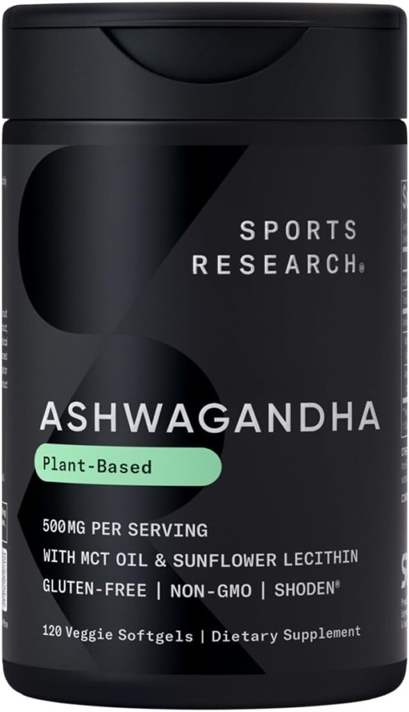 Sports Research Ashwagandha Softgels