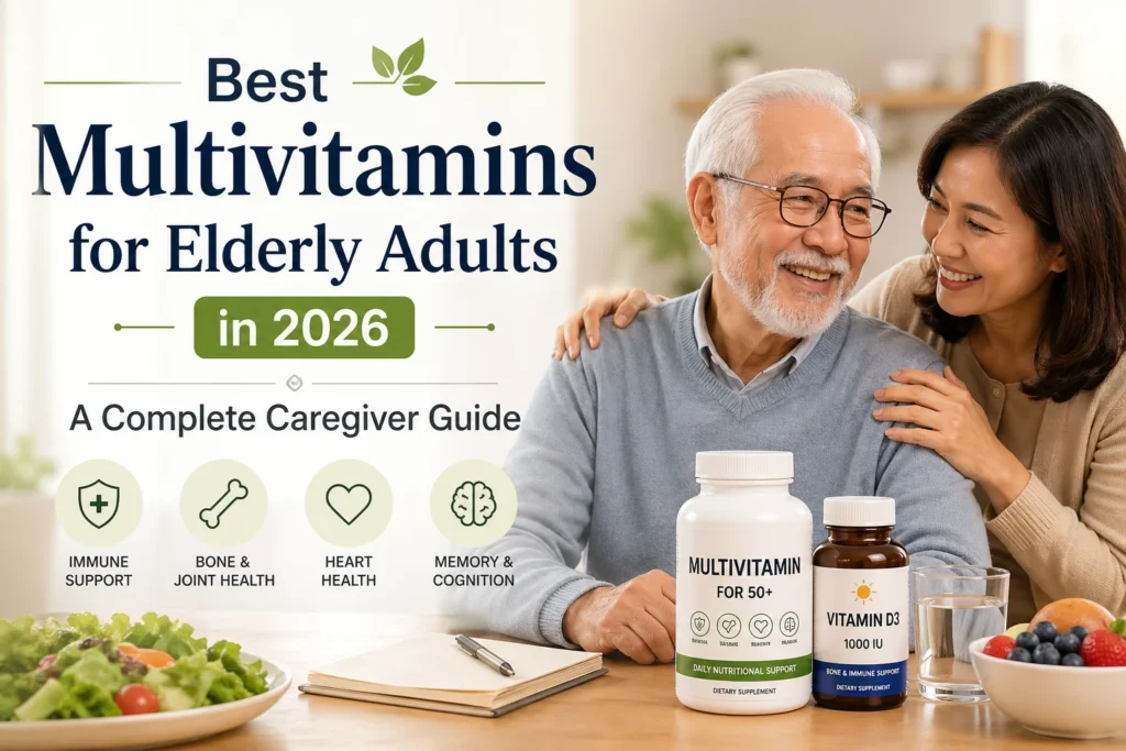 Best Multivitamins for Elderly Adults in 2026