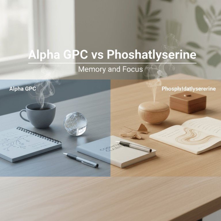 Alpha GPC vs phosphatidylserine comparison for memory and focus