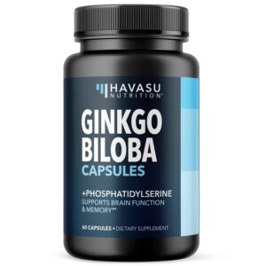 Havasu Nutrition Ginkgo Biloba supplement bottle