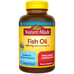 Nature Made Fish Oil 1200 mg Softgels product image