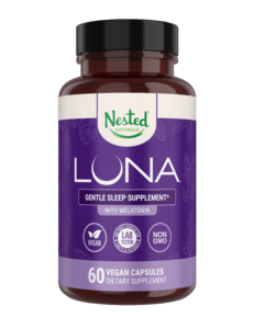Nested Naturals Luna Sleep Supplement supplement bottle