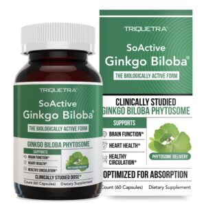 Triquetra Ginkgo Biloba supplement bottle