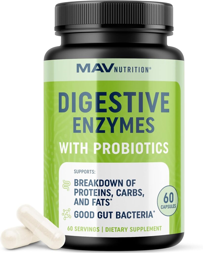 MAV Nutrition Digestive Enzymes with Probiotics