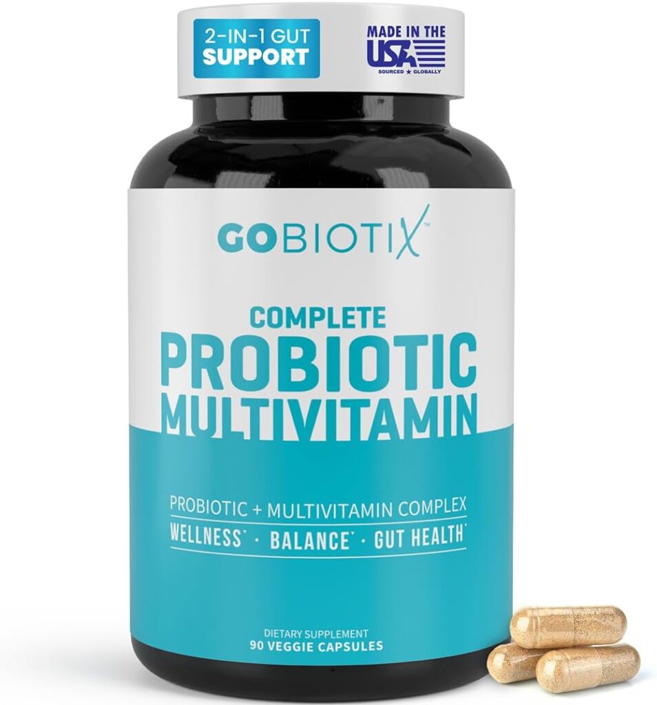 GoBiotix Digestive Enzymes with Prebiotics & Probiotics