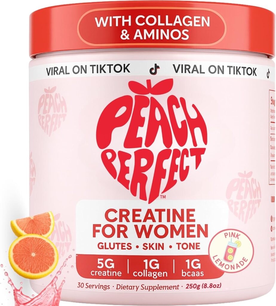 Peach Perfect Creatine Monohydrate (Glute Builder, 5g)