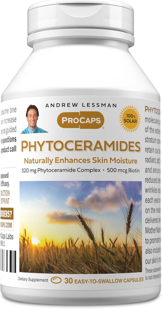 Andrew Lessman Phytoceramides with Biotin — Best Additive-Free Formula