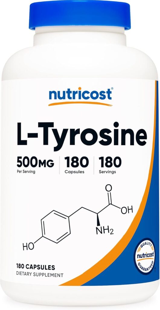 Nutricost L-Tyrosine 500mg — Best Budget Value