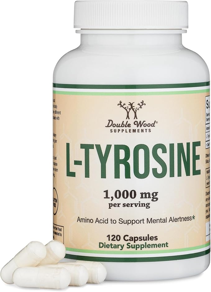 Double Wood L-Tyrosine 1000mg — Best for Transparency and Heavy Metal Testing