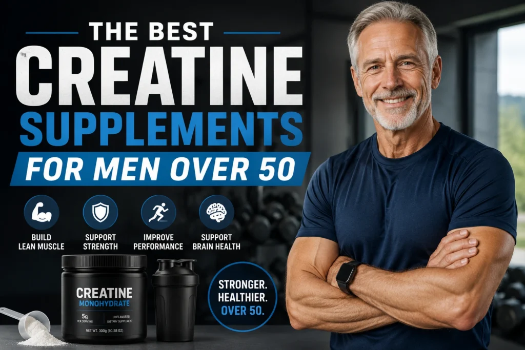 Best Creatine Supplements for Men Over 50