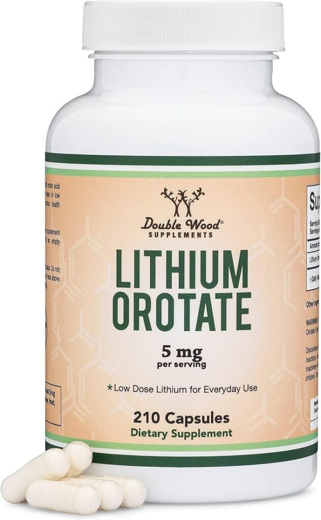 Double Wood Supplements Lithium Orotate