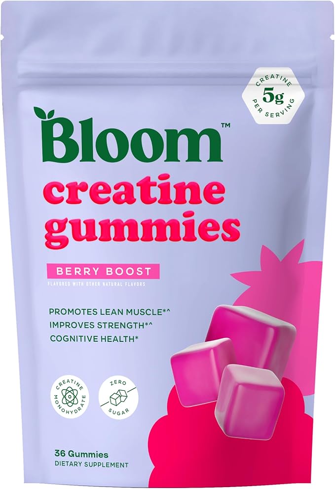 Bloom Creatine Monohydrate Gummies