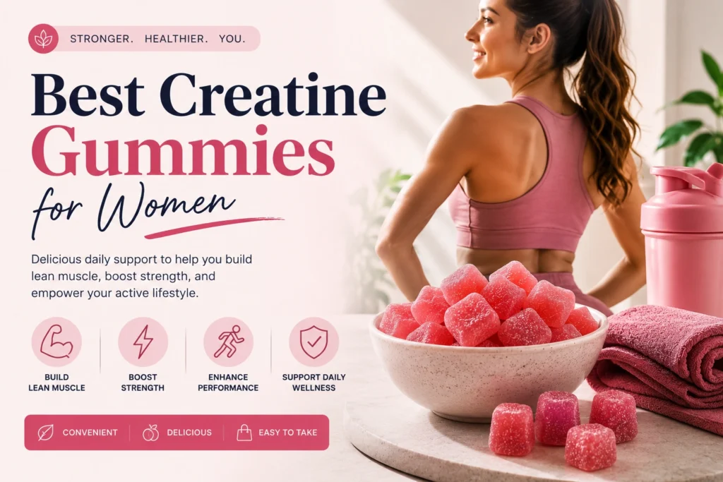 Best Creatine Gummies for Women