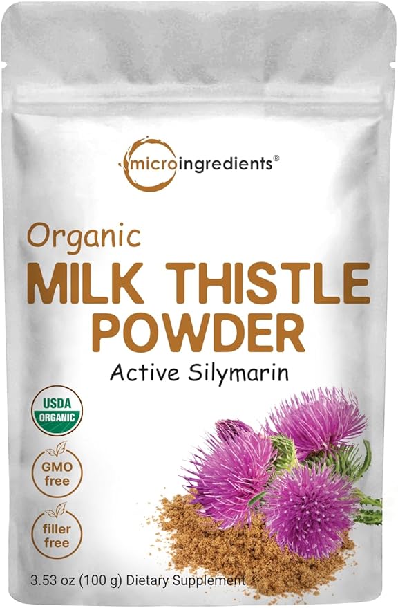 Micro Ingredients Organic Milk Thistle Tea Powder