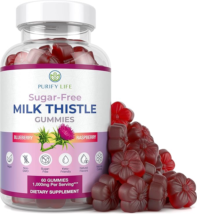 Purify Life Sugar-Free Milk Thistle Gummies