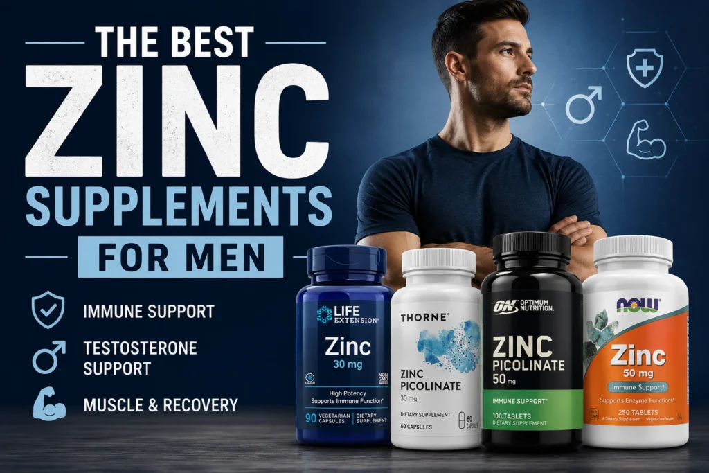 Best Zinc Supplements for Men