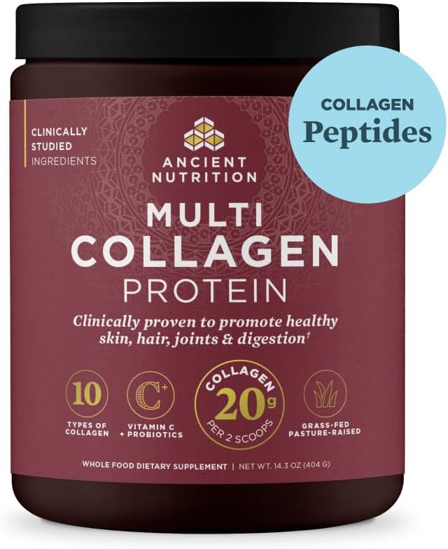 Ancient Nutrition Multi Collagen Protein — Best for Gut + Skin