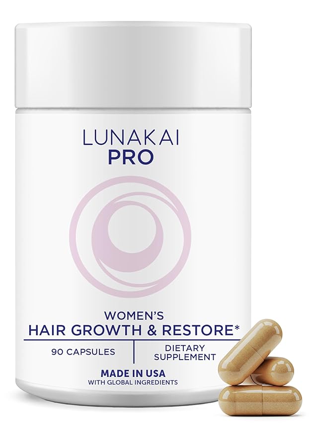 Lunakai Hair Growth Supplement — Best for Hair Thinning