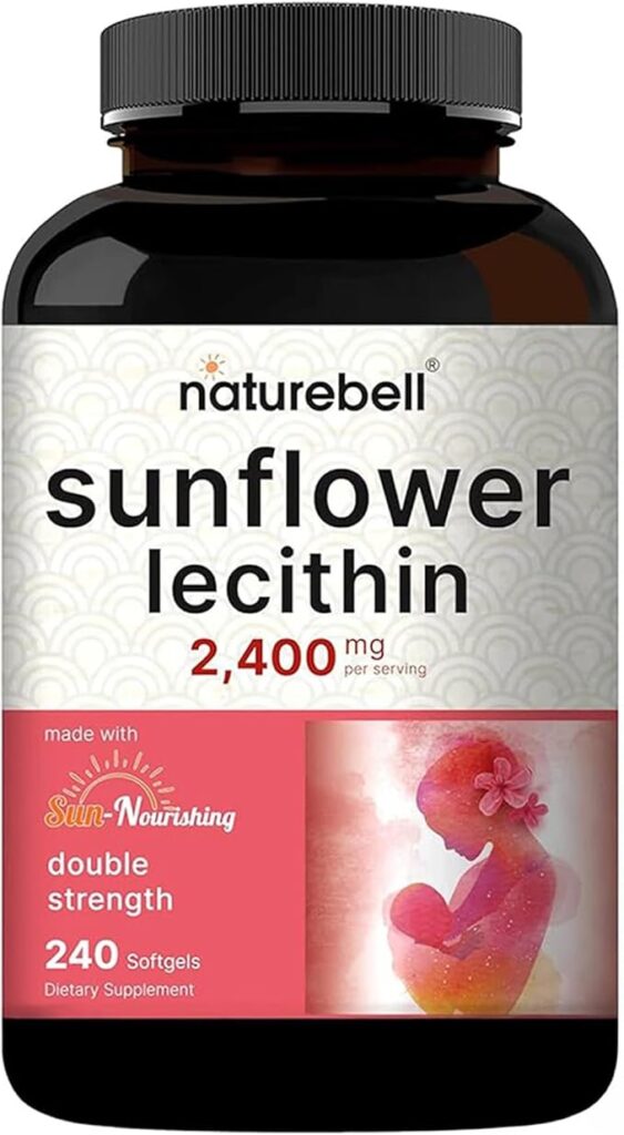 NatureBell Sunflower Lecithin 2400 mg — Best High-Dose Sunflower