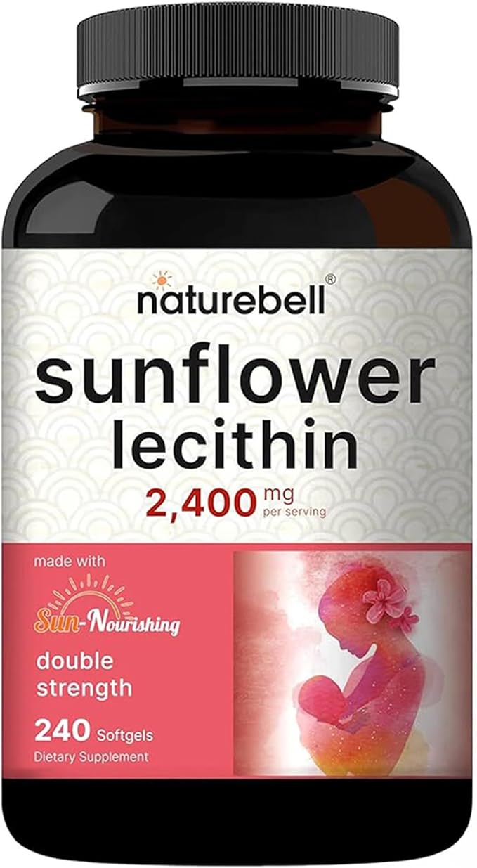 NatureBell Sunflower Lecithin 2400 mg — Best High-Dose