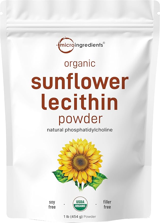 Micro Ingredients Sunflower Lecithin 1600 mg — Best Bulk Value