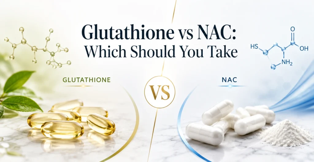 Glutathione vs NAC