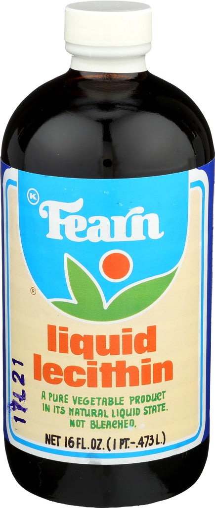 Fearn Natural Foods Liquid Lecithin 16 Ounce bottle
