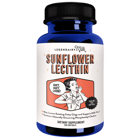 Legendairy Milk Sunflower Lecithin — Best for Clogged Ducts