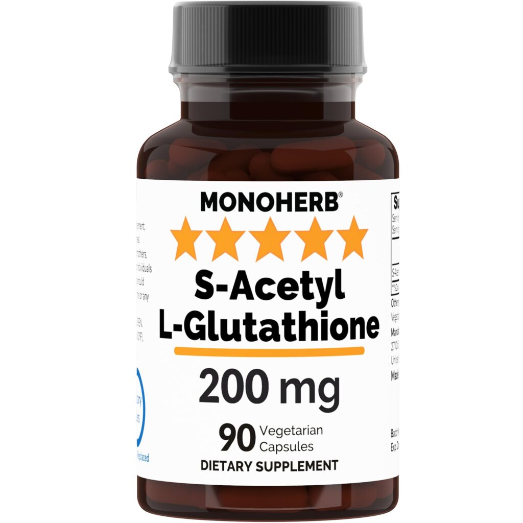 MONOHERB S-Acetyl L-Glutathione 200mg