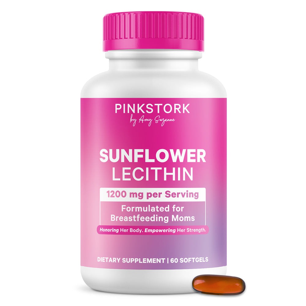 Pink Stork Sunflower Lecithin 1200 mg — Best for New Moms
