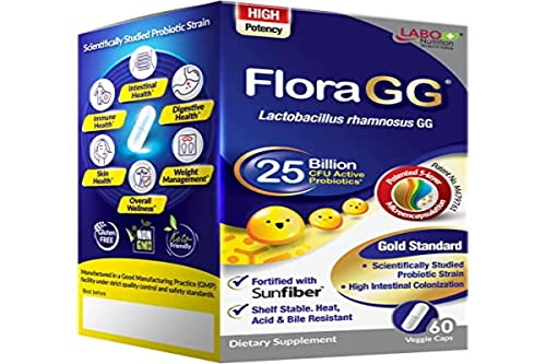LABO Nutrition FloraGG Lactobacillus Rhamnosus GG 25 Billion bottle