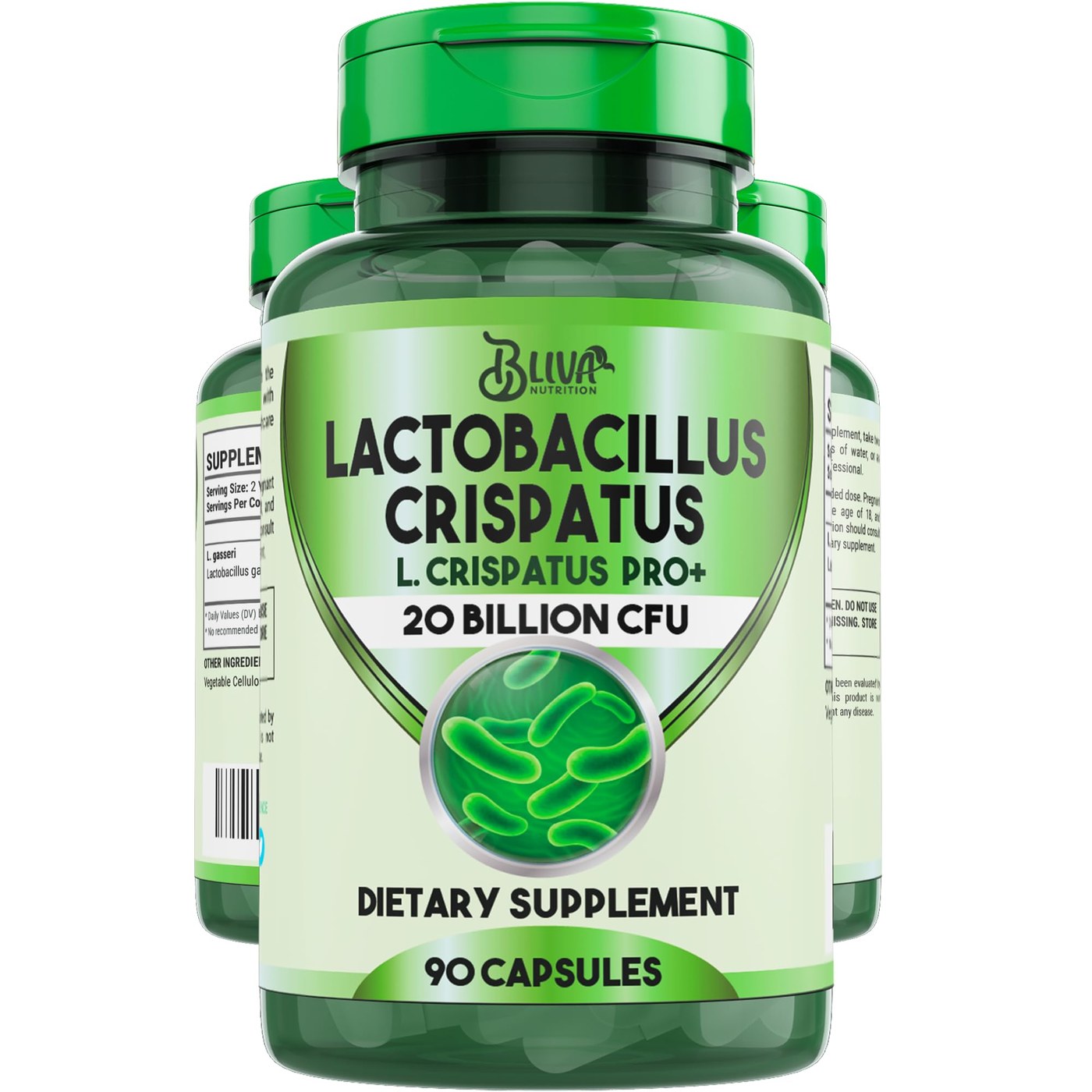 BLIVA Nutrition Lactobacillus Crispatus Capsules product image