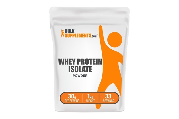 BulkSupplements Whey Protein Isolate protein powder product image