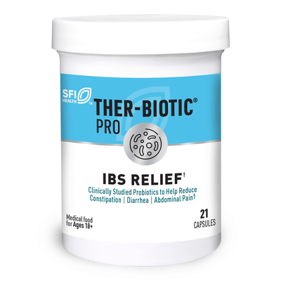 Klaire Labs Ther-Biotic Pro IBS Relief probiotic bottle