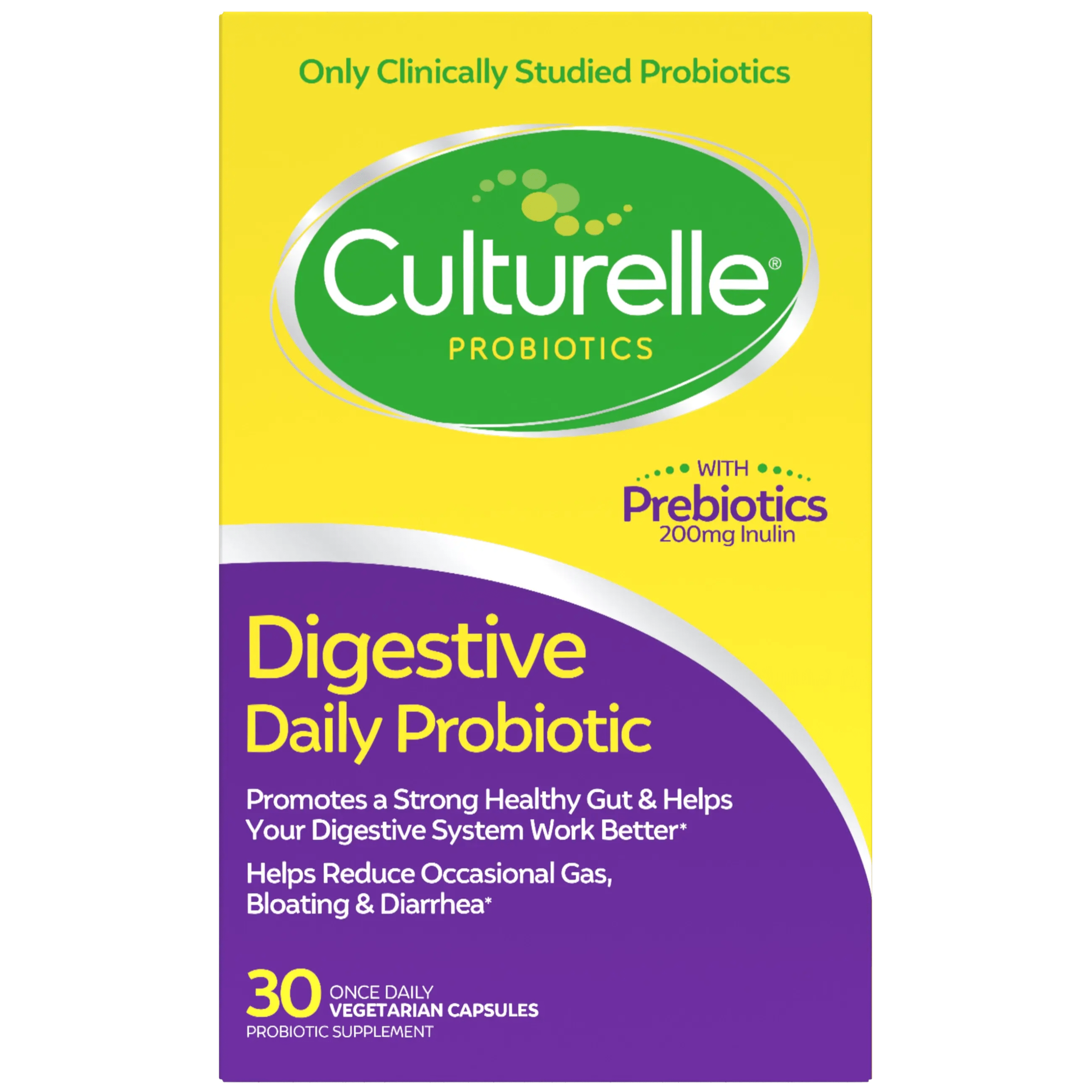 Culturelle Digestive Daily probiotic capsules box