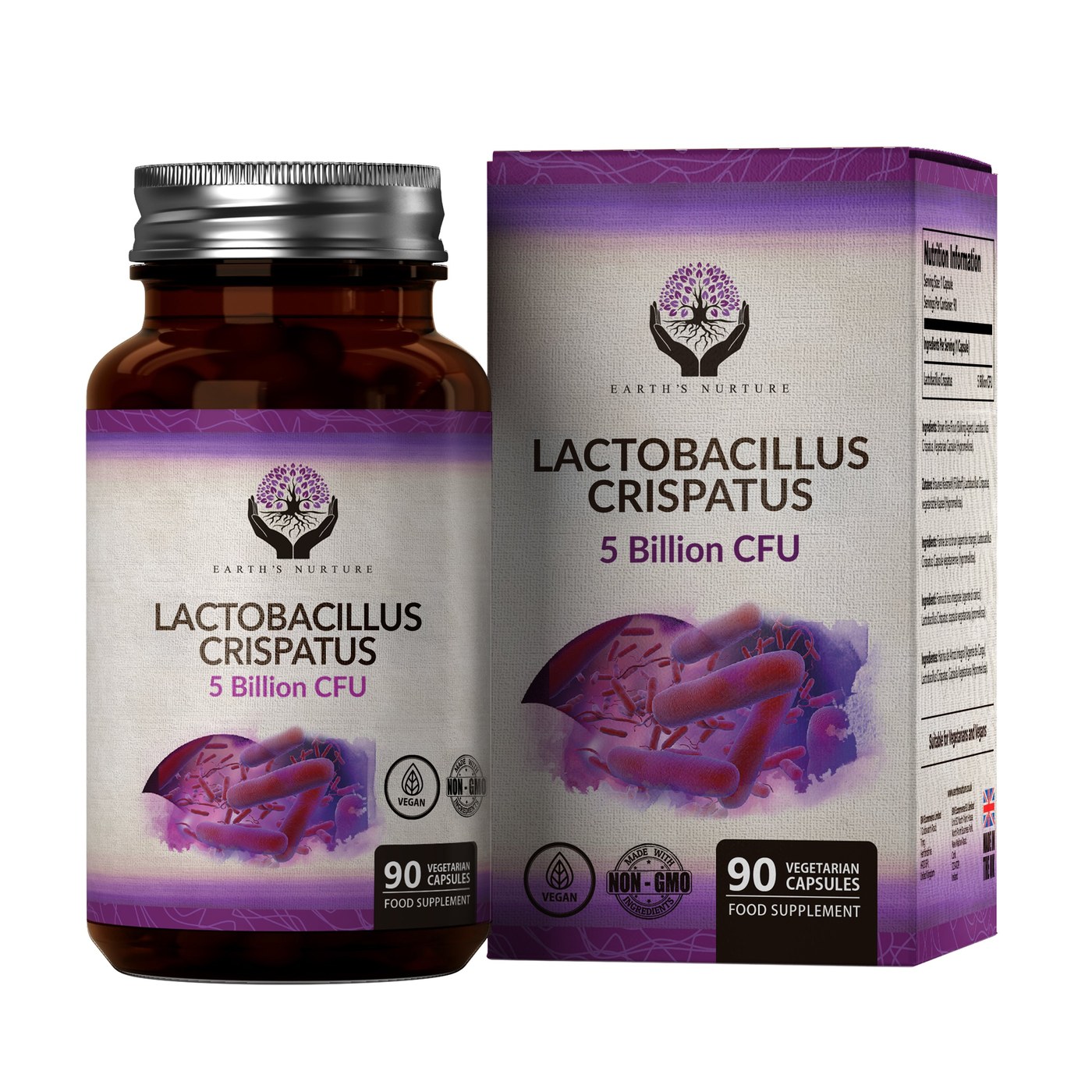 Earth's Nurture EN Lactobacillus Crispatus Probiotic product image