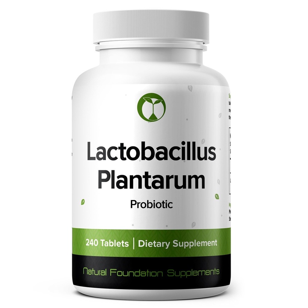 Lactobacillus Plantarum LP90 240 tablet probiotic bottle