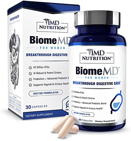 1MD Nutrition BiomeMD probiotic for women over 50 box and bottle