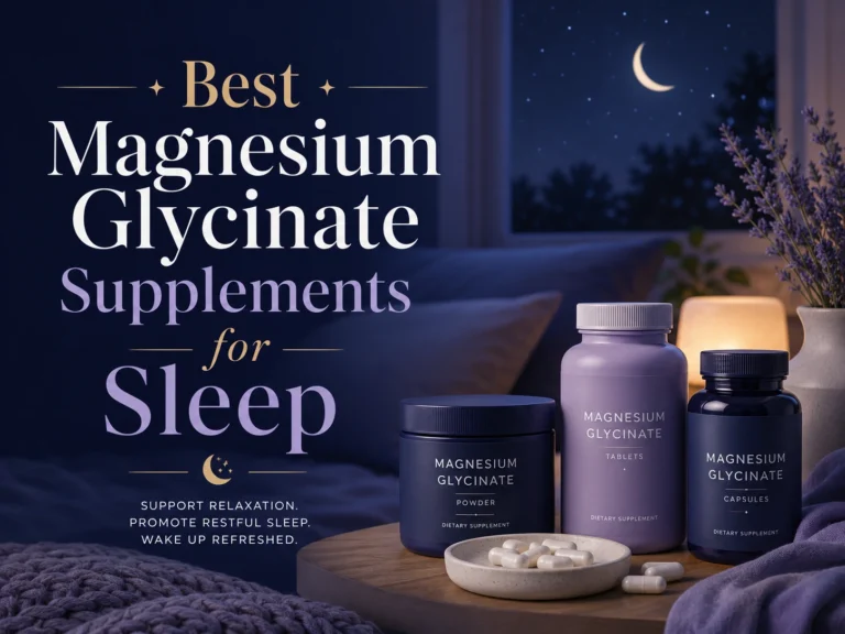 Best magnesium glycinate for sleep supplements in 2026