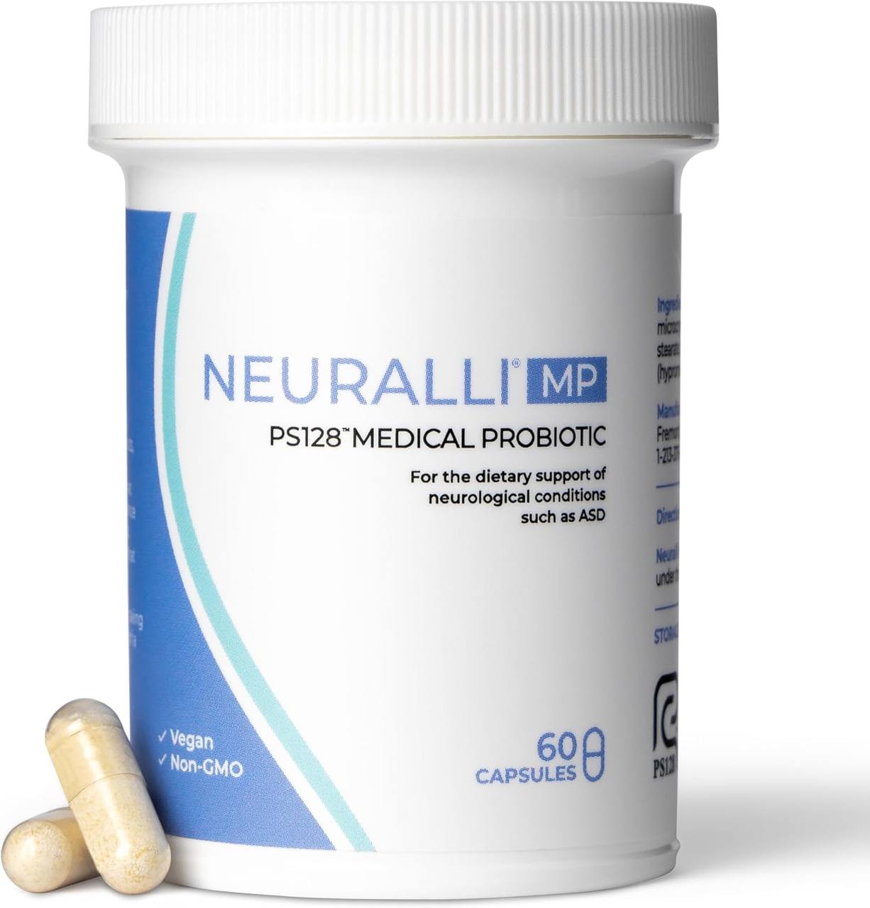 Bened Life Neuralli MP L. plantarum PS128 psychobiotic bottle