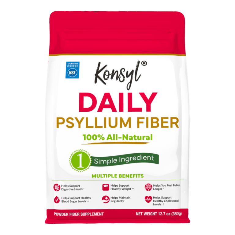 Konsyl Daily Psyllium Fiber supplement bag