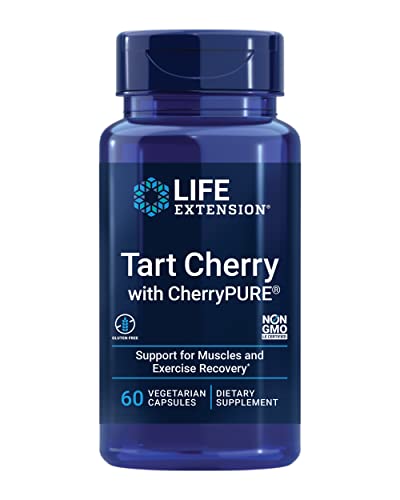 Life Extension Tart Cherry with CherryPURE vegetarian capsules