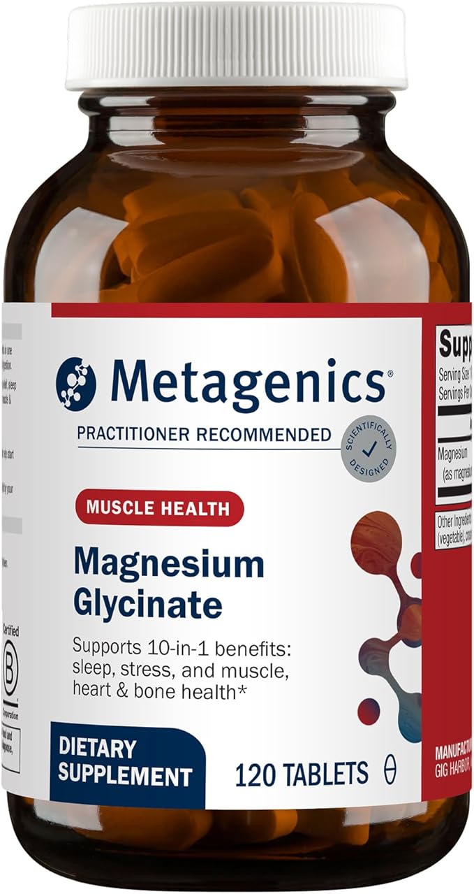 Metagenics Magnesium Glycinate 100mg 120 tablets