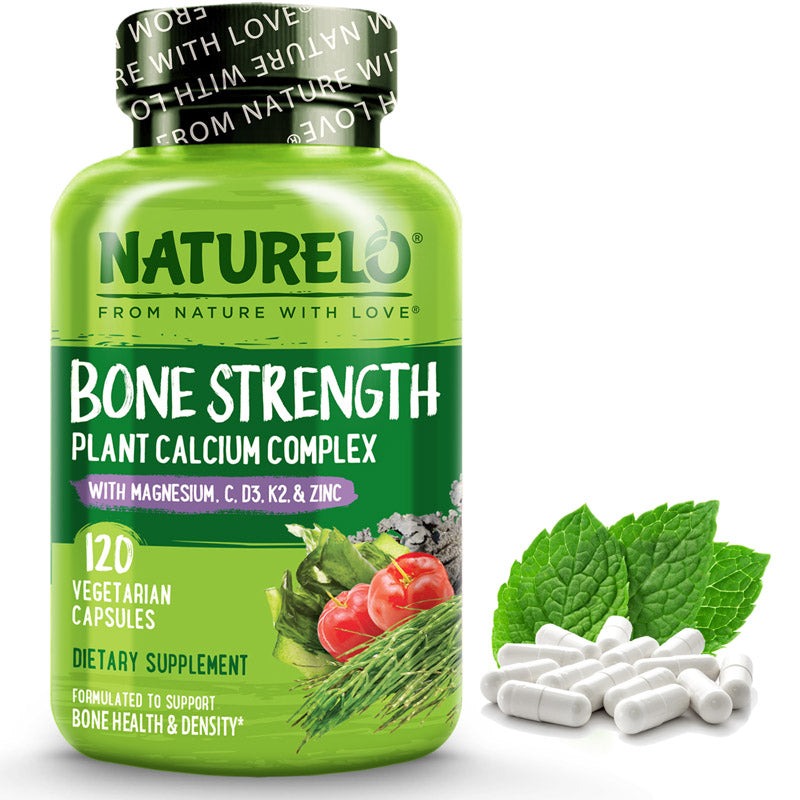 NATURELO Bone Strength plant calcium supplement