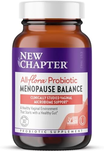 New Chapter All-Flora Probiotic Menopause Balance for women over 50 bottle