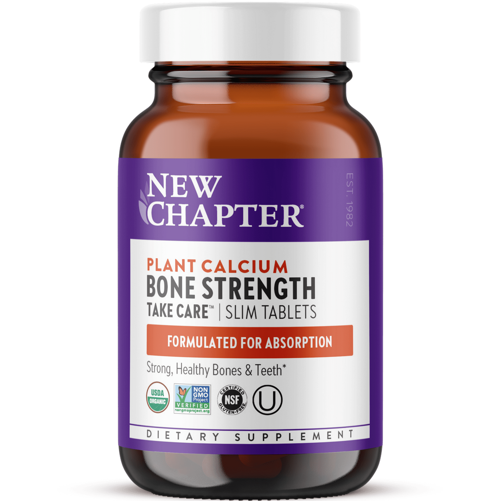 New Chapter Bone Strength Take Care plant calcium supplement