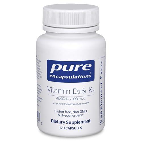 Pure Encapsulations Vitamin D3 & K2 product bottle